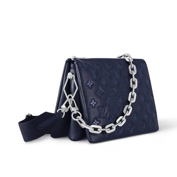 NEW Louis Vuitton Coussin PM Navy M21282 - Picture 2 of 16